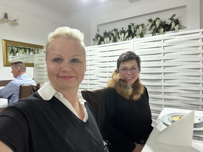 Linda Dombrovska ir Kataryna Šterna