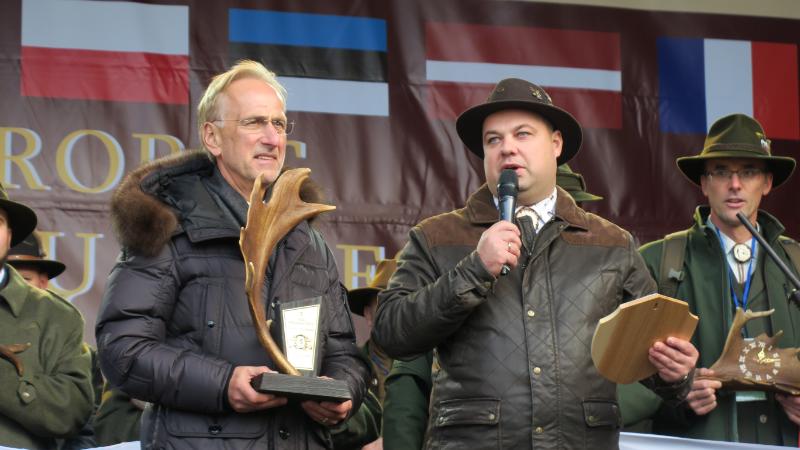 LMŽD vadovas Virginijus Kantauskas ir direktorius Laimonas Daukša